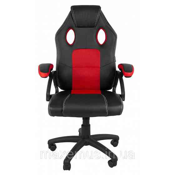 Геймерское игровое кресло bonro BN-2022S кресло геймерское для подростка компьютерное для дома красное Мостиска