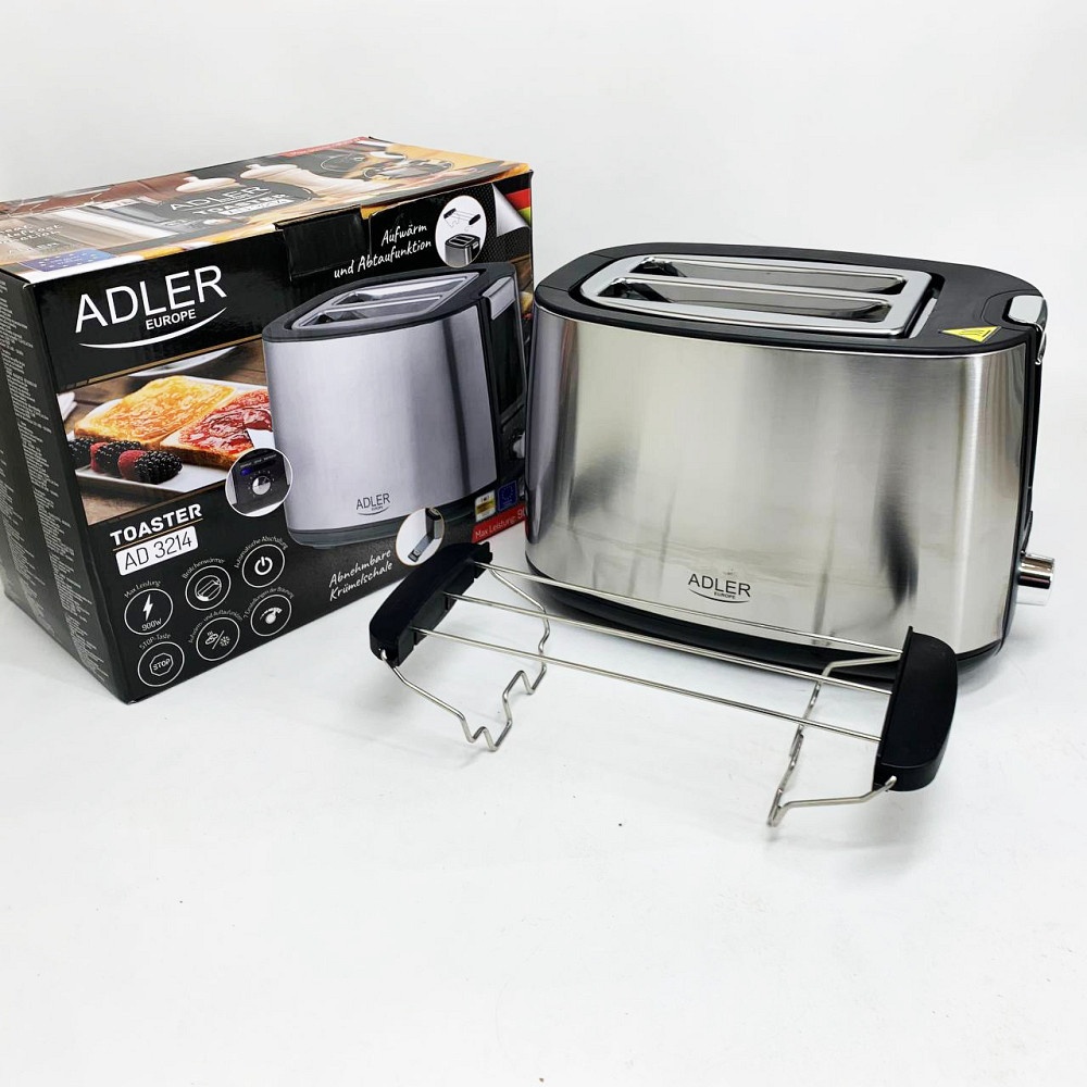 Тостер з функцією розігріву і розморожування Adler, Тостер для офісу та кафе подвійний LW-99 Львів - фото 16