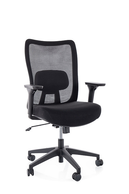 Крісло поворотне Q-724 чорне Киев - изображение 2