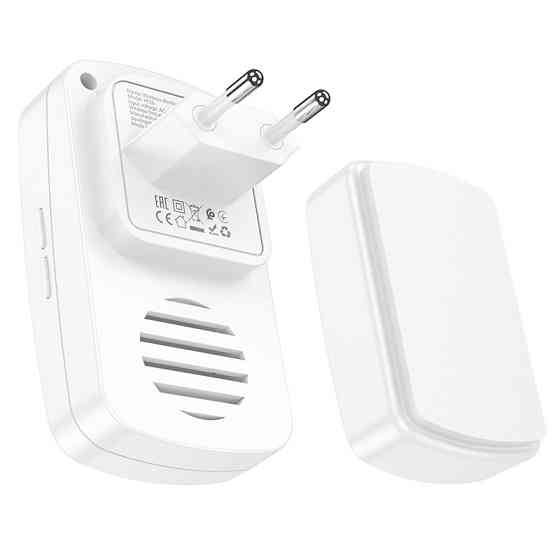 Дзвінок HOCO HI26 self-powered wireless doorbell (EU) Київ