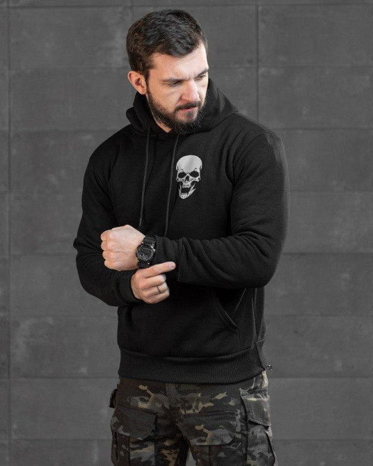 Худи CELEO на флисе Далі Бога немає ВТ7952 Одеса - фото 3