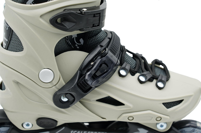 Детские ролики с мягкими полиуретановыми колесами Scale Sports LF605. Серый цвет. Размер 38-41 Одесса - изображение 5
