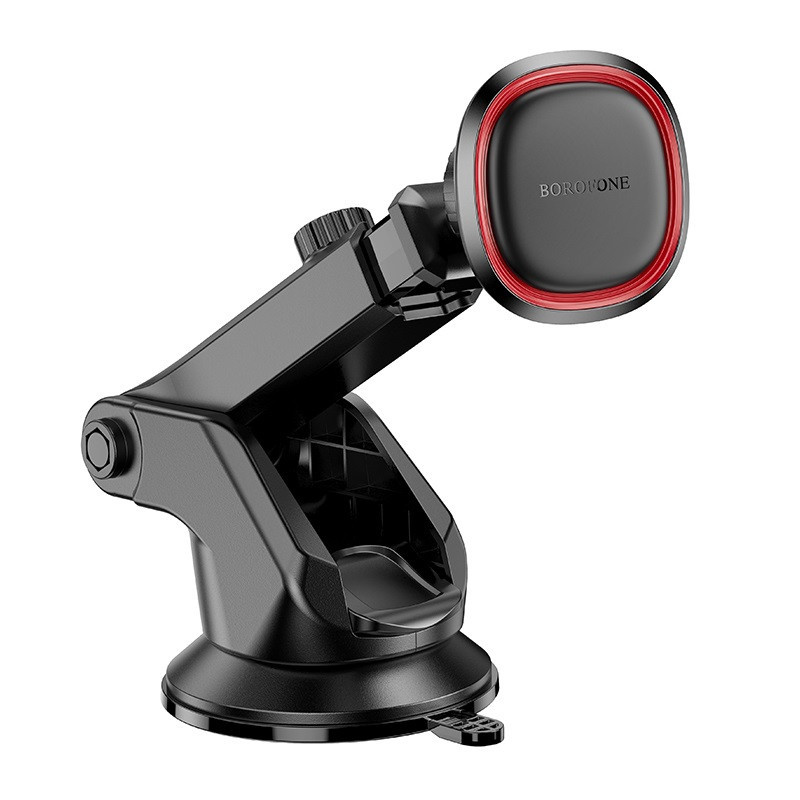 Автомобильный держатель для телефона BOROFONE BH125 Roman magnetic car holder (center console) Black and Red Одесса - изображение 1