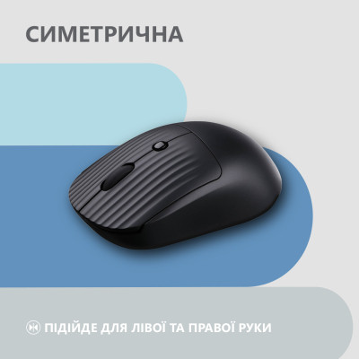 Мишка 2E MF218 Silent Wireless/Bluetooth Black (2E-MF218WBK) Вінниця - фото 3