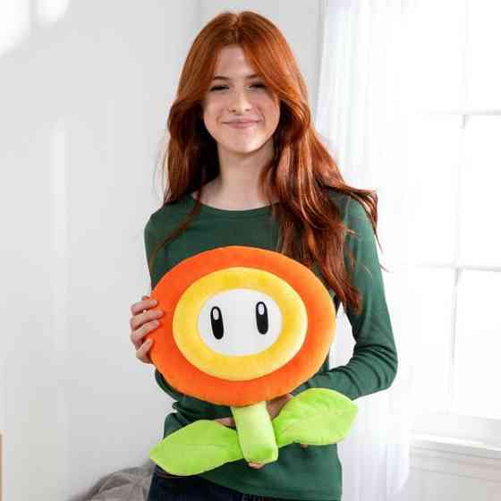 Мягкая игрушка Club Mocchi- Mocchi- Огненный цветок с Супер Марио 30 х 38 см (T12886) Харьков