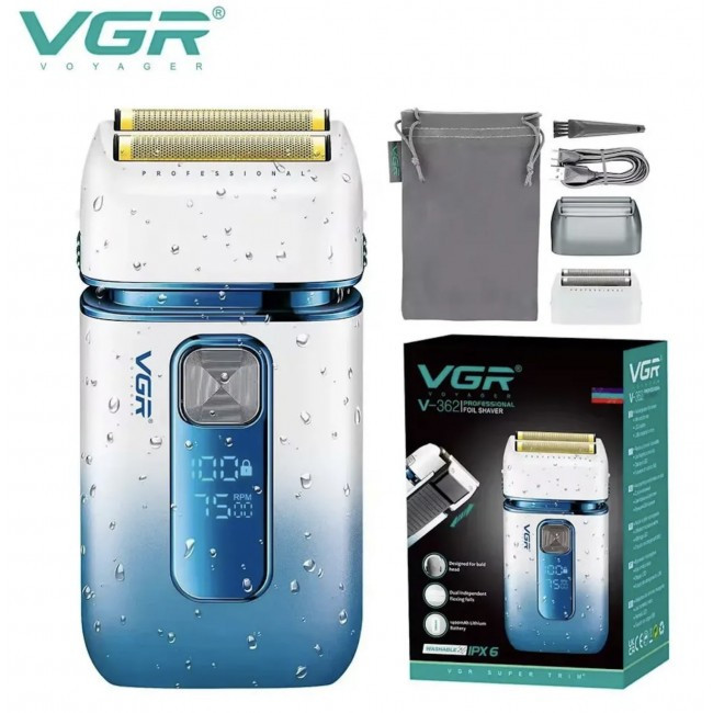 Акумуляторна Машинка для стрижки VGR V362 автономна робота до 120 хвилин, USB,1400mAh Одеса - фото 5
