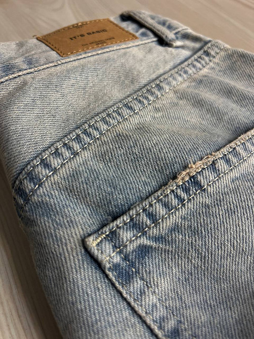 Джинсы женские Its Basic 3146 Loose Fit Tint прямые высокая посадка светло-голубые, светло-голубой,  Одесса - изображение 9