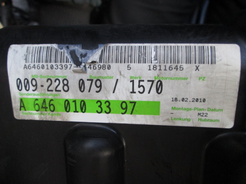 Двигатель Mercedes Vito 2.2 CDI 2007-2010 Ковель - изображение 3