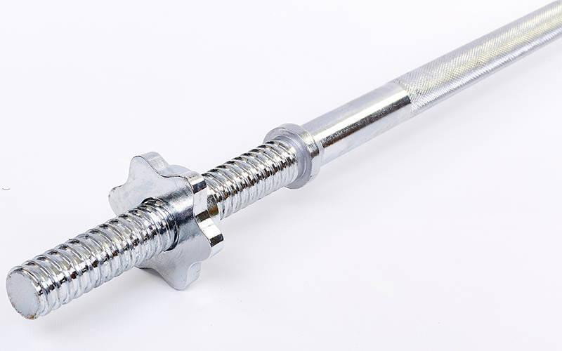 Гриф для штанги 120 см з діаметром 25 мм хромований Київ - фото 2