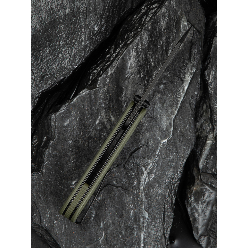 Ніж складаний кишеньковий Civivi Crabby, (6.9 см) 14C28N / G10 темно-зелений Київ - фото 16