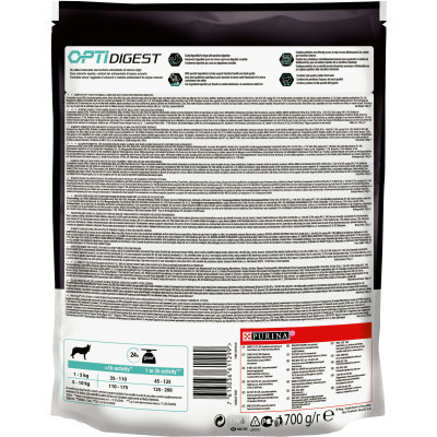 Сухий корм для собак Purina Pro Plan Small&amp;Mini Sensitive Digestion зі смаком ягняти 700 г (7613036611299) Вінниця - фото 2