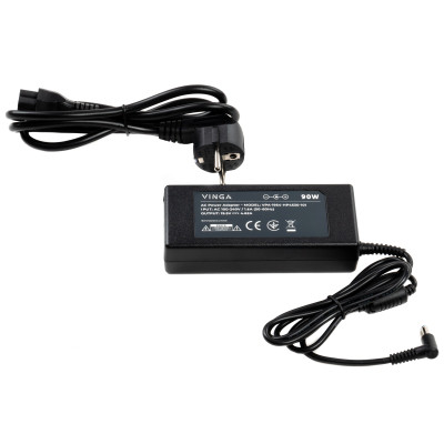 Блок питания к ноутбуку Vinga HP 90W 19.5V 4.62А 4.5*3.0 (VPA-1954-HP4530-101) Винница - изображение 2