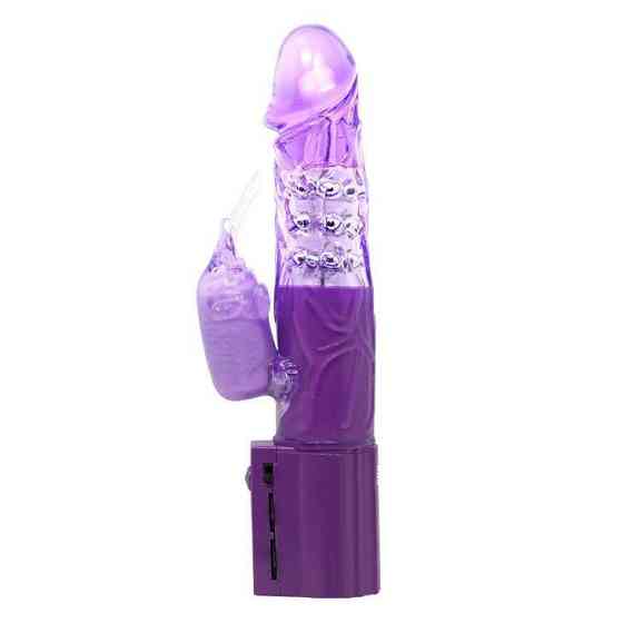 Вибратор с стимулятором клитора Cute Baby Vibrator, BW-004103 PINK Sex Aura Киев