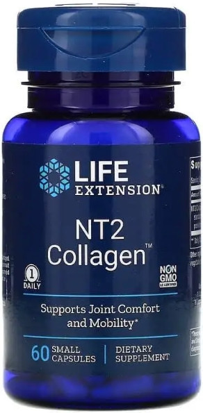 Колаген для суглобів Life Extension NT2 Collagen 40 мг 60 мини капсул Київ - фото 1