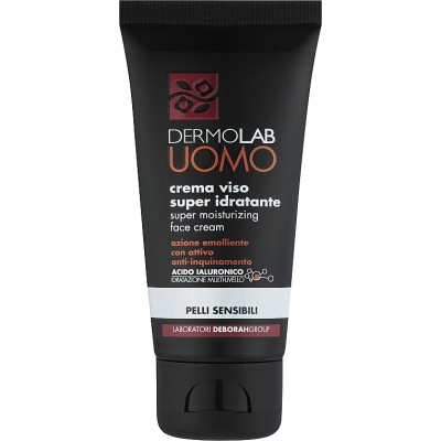 Крем для лица Dermolab Uomo Суперувлажняющий для чувствительной кожи 50 мл (8009518392708) Винница - изображение 2