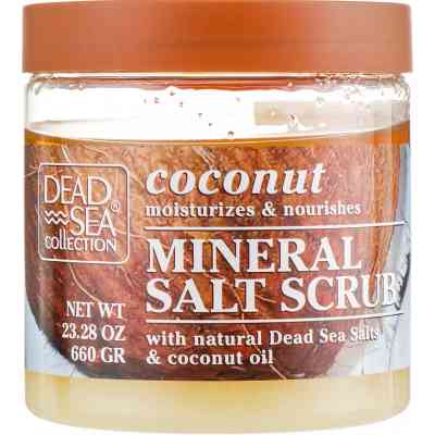 Скраб для тела Dead Sea Collection с минералами Мертвого моря и маслом кокоса 660 г (830668006393) Винница