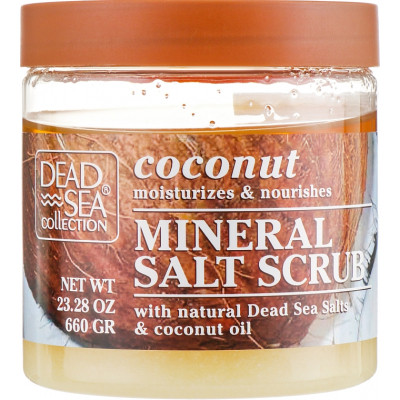 Скраб для тіла Dead Sea Collection з мінералами Мертвого моря та олією кокосу 660 г (830668006393) Вінниця - фото 1