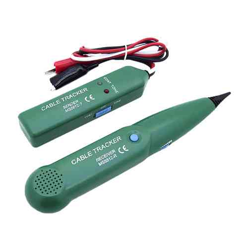 Кабельный тестер трассоискатель MS6812 1.5КГц/100-300КГц для поиска кабелей и проверки проводки Киев