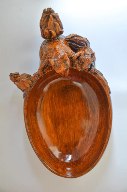 Ключниця миска Білочки для дрібниць та цукерок (Коричнева) Київ - фото 5