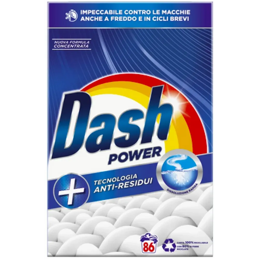 Порошок для стирки универсального белья Dash Power 86 стирок Львов - изображение 1