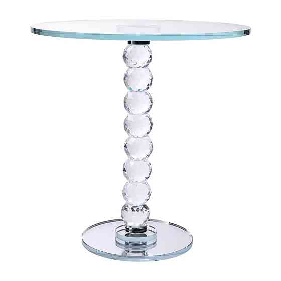 Скляна тортівниця на ніжці 30×32 см для тортів і капкейків Київ