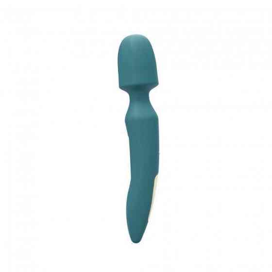 Вибромассажер с двумя насадками Love To Love R-EVOLUTION TEAL ME, гибкая головка Sex Aura Киев