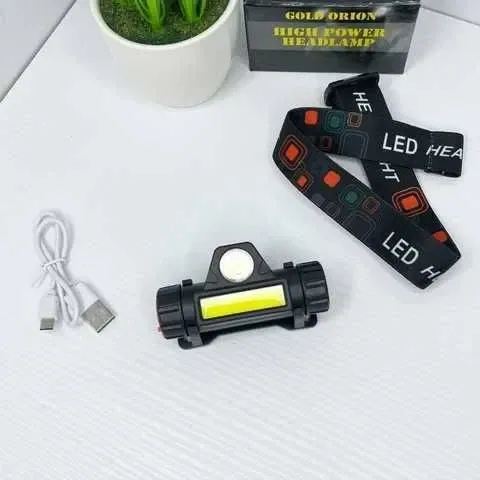 Універсальний ліхтар Bailong BL-8101-XPE+COB налобний і ручний, потужний світлодіодний для туризму та роботи Одеса - фото 19