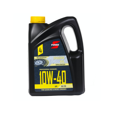 Моторное масло S-POWER STANDARD 10W40 4л (КСМ 62473) Винница - изображение 1