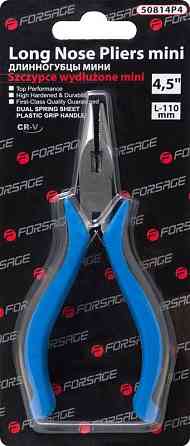 Довгогубці комбіновані міні Cr-V 4.5"-114мм Forsage F-50814P4 Одеса