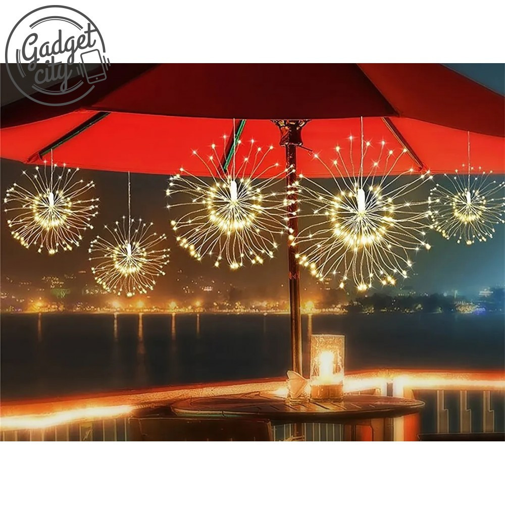 Гирлянда-штора фейерверк Мультицветная 500 ламп 7 3м*0.3м медный провод Одесса - изображение 5