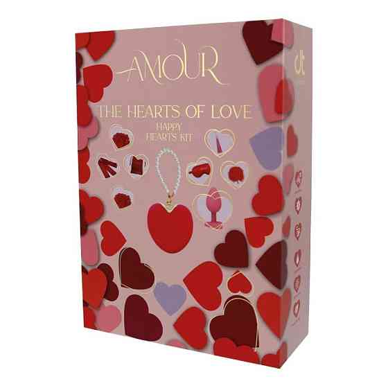 Набір еротичних гаджетів Dream Toys Amour The Hearts of Love, червоний Sex Aura Київ
