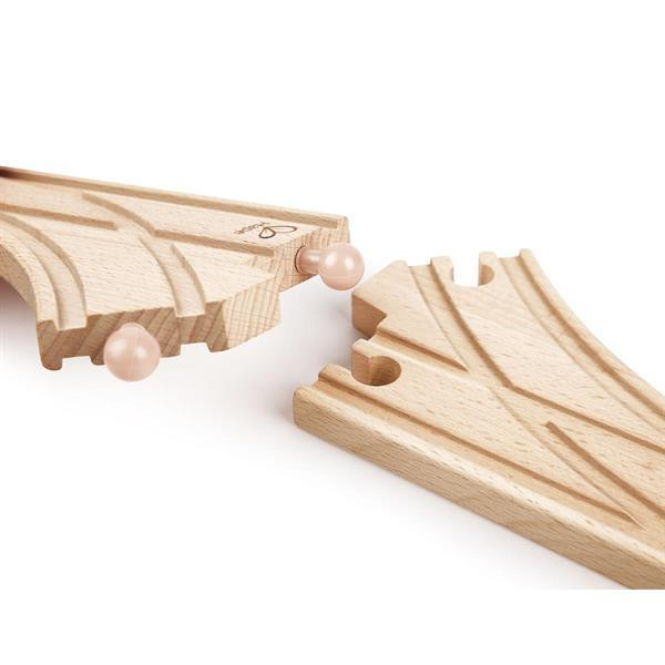 Набір для залізниці Hape Y-подібні рейки 2 шт. (E3780) Харків - фото 4