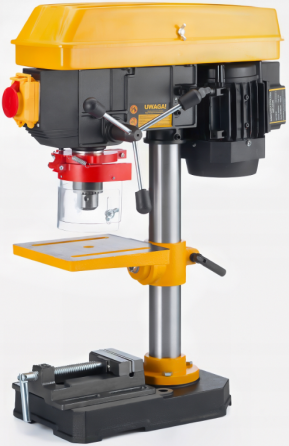 Свердлильний верстат з індукційним колонним столом 1700Вт + регульовані тисці Majster Polska MP-0435 (Польща) Київ