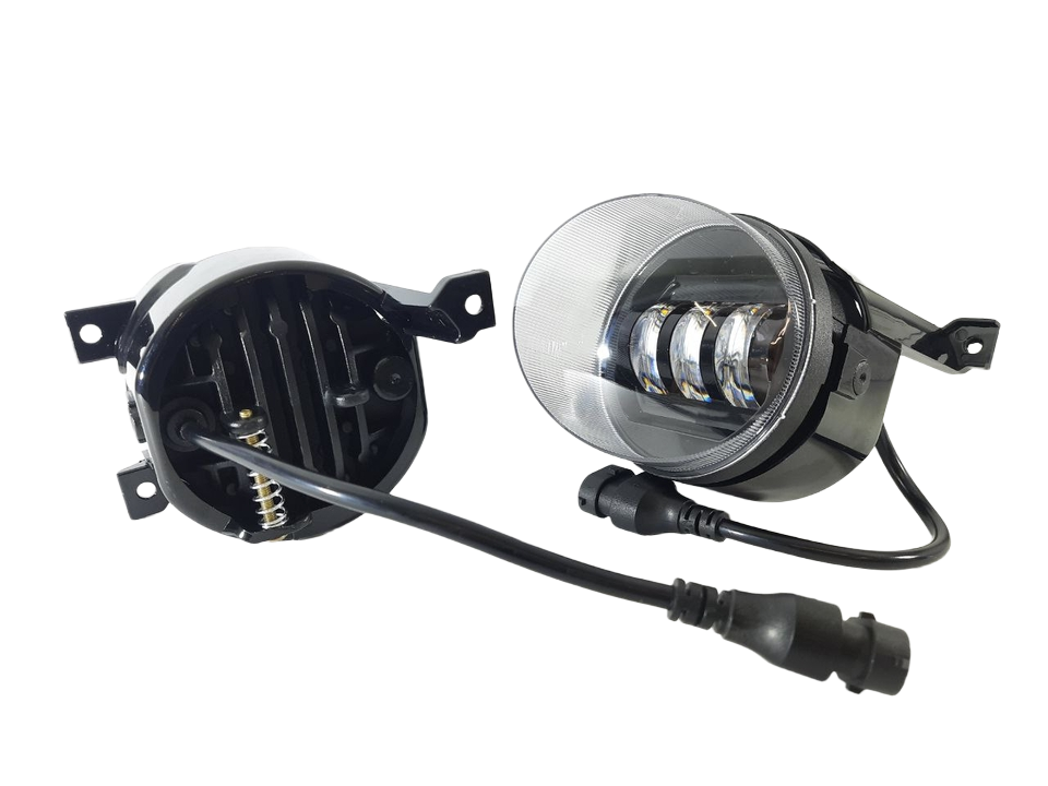 Комплект протитуманних LED фар StarLight Volkswagen VW Golf/Jetta/Polo/Touareg/Tiguan/Caddy жовте/біле світло 40W ПТФ FOG Харків - фото 6