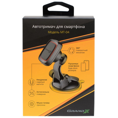 Универсальный автодержатель Grand-X MT-04 Винница - изображение 6