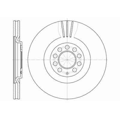 Гальмівний диск REMSA 6597.10 Вінниця