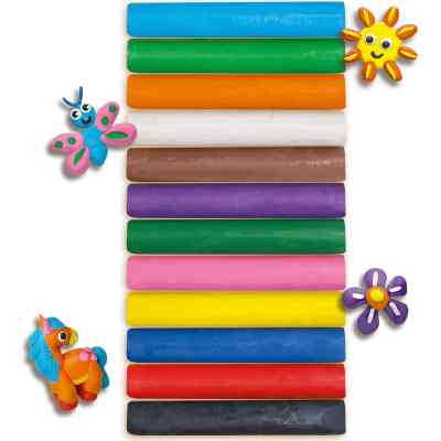 Пластилін Ses ВЕСЕЛА ЛІПКА (12 кольорів) (00406S) Вінниця