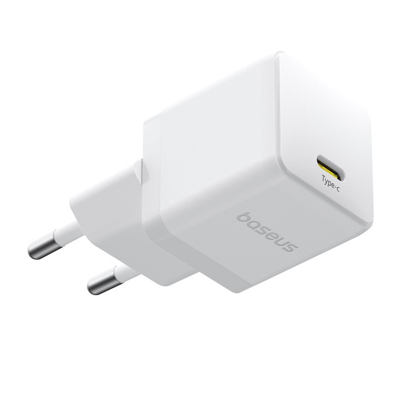 Мережевий зарядний пристрій Baseus Palm Fast Charger 1C 20W EU Moon White Одеса - фото 4