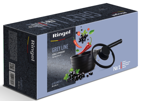 Ковш Ringel Grey Line (1.4 л) 16 см (7138161) Киев