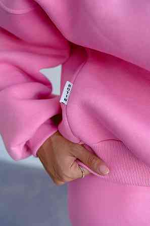 Женский стильный повседневный костюм Chicago с двойным капюшоном Барби, 42/46 Одесса