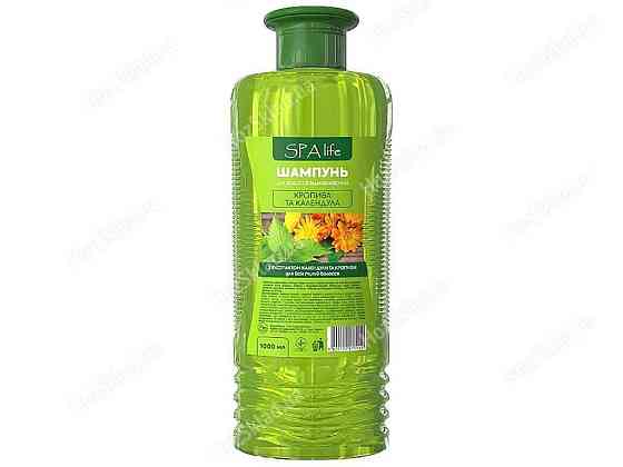 Шампунь Крапива и календула 1л ТМ SPA life Solmir Киев
