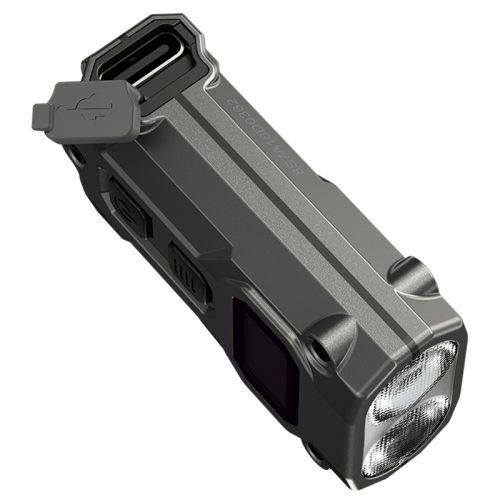 Ліхтар брелок Nitecore TINI 3 2xNiteLab UHE LED 600 лм USB-C (5 режимів) Чорний Вінниця