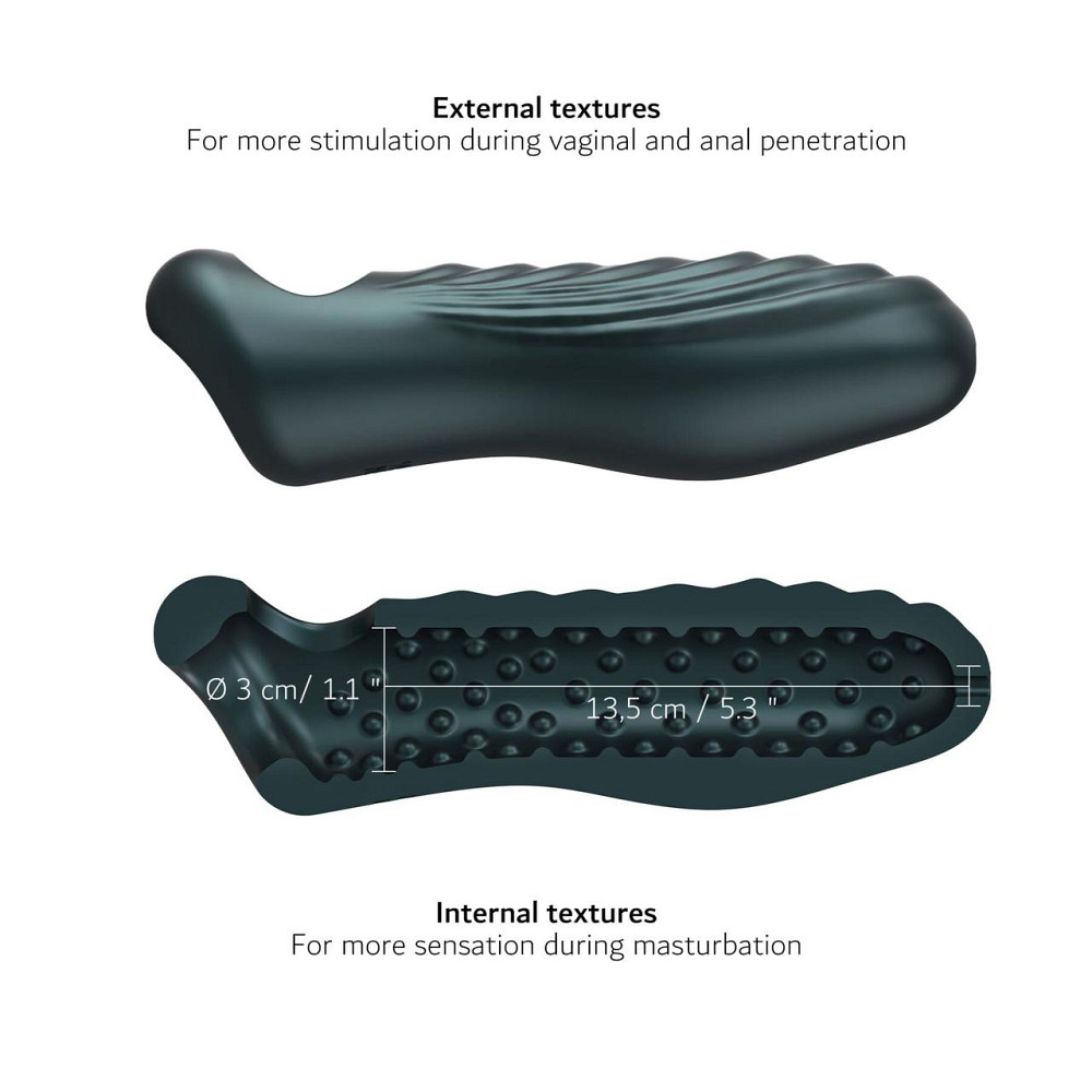 Насадка на член Manwan RYZER MAX - Pine Grey Sex Aura Киев - изображение 3