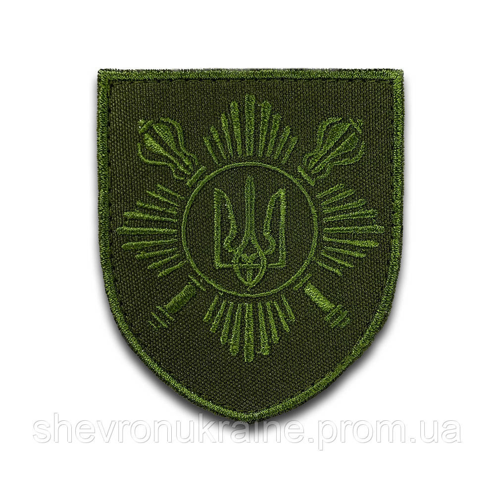 Шеврон Отдельный полк Президента (Форма щит. На липучке) Размер 8x7см Киев - изображение 5