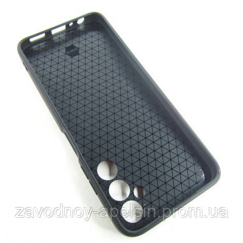 Samsung A05s A057 Чехол противоударный Шторка+кольцо (синий) Одесса - изображение 2