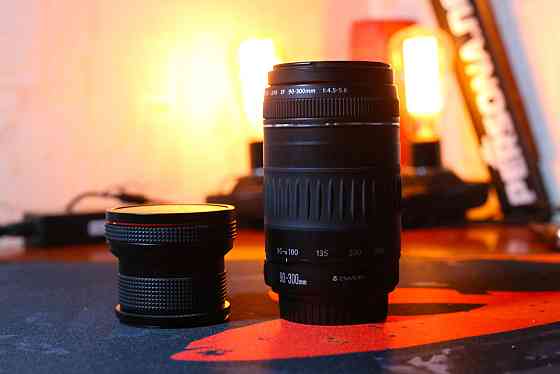 Телеоб'єктив зум Canon EF 90-300 f/4.5-5.6 USM Б/У Ідеальний стан! Київ