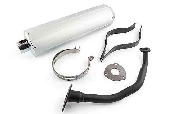 Глушник скутер 4 Т Китай 125/150 (+ коліно під 13) Мукачево