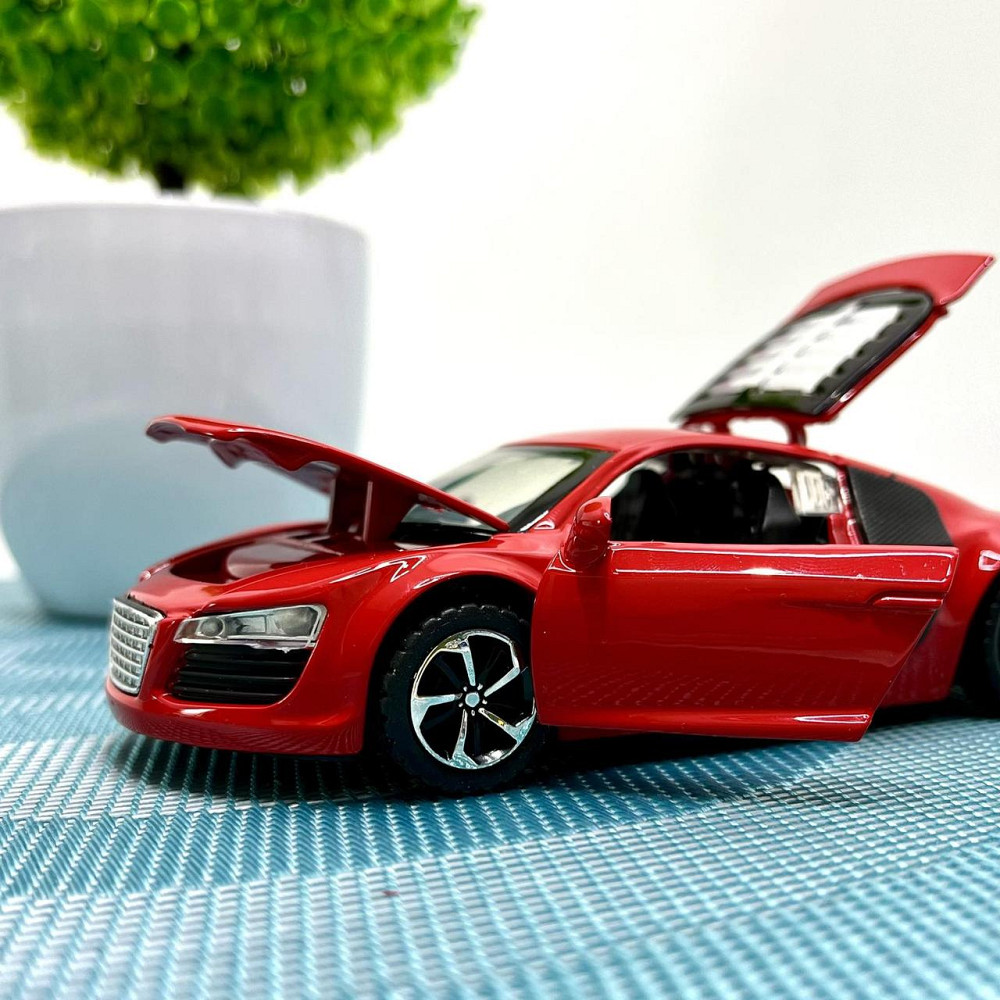 Машина TK Uniion Group Audi R8 метал 1:32 Червона (LF079) Чернігів - фото 9
