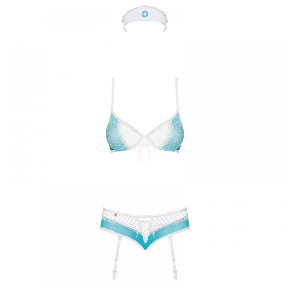 Костюм медсестры Obsessive 834-CST L/XL Sex Aura Киев - изображение 3
