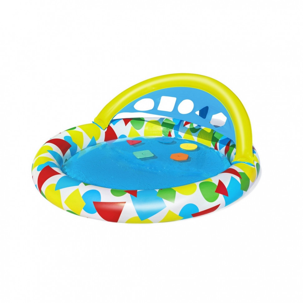 Басейн дитячий надувний 52378 круглий, 120-117-46см Вінниця - фото 7